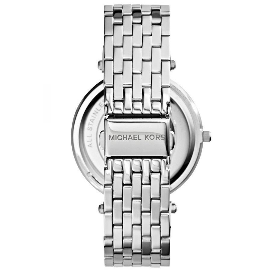Michael Kors MK3190 Darci Silver Dial Pave Bezel Women's Watch Michael Kors MK3190 Darci Silver Dial Pave Bezel Women's Watch